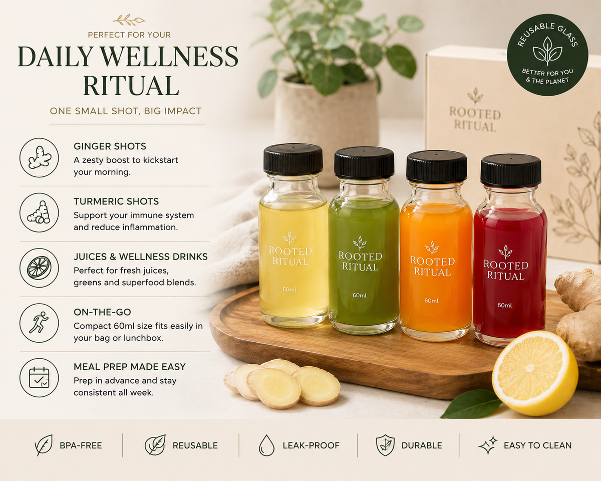 Wellness Shot Bottle Set (4-Pack)