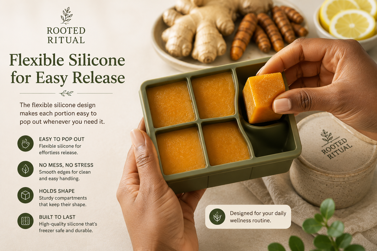 Silicone Wellness Shot Ice Tray