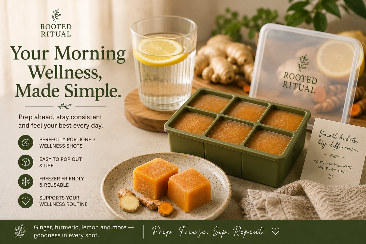 Silicone Wellness Shot Ice Tray