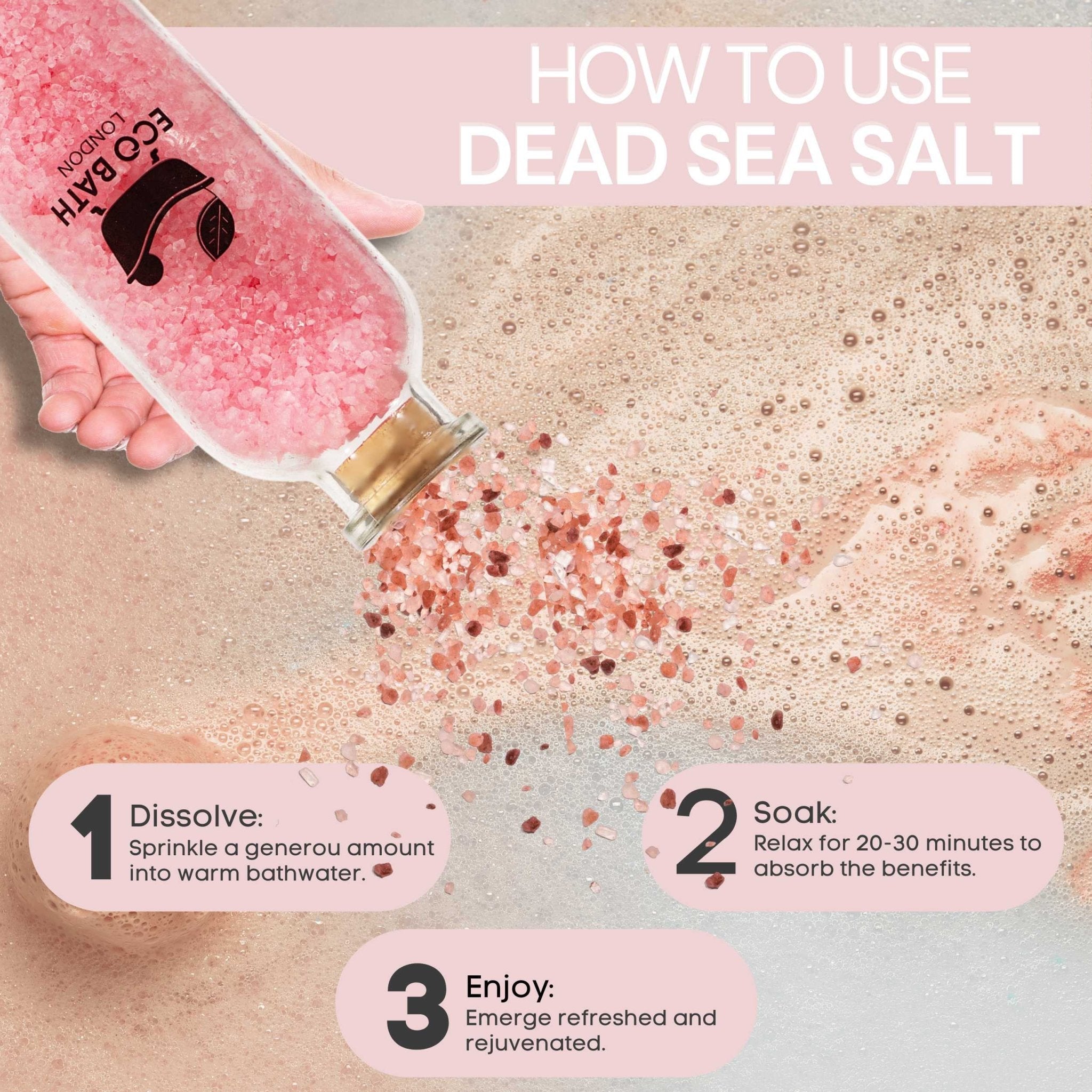 Muscular Dead Sea Salt (300g)