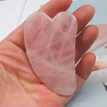 Rose Quartz Gua Sha Facial Tool
