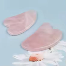 Rose Quartz Gua Sha Facial Tool